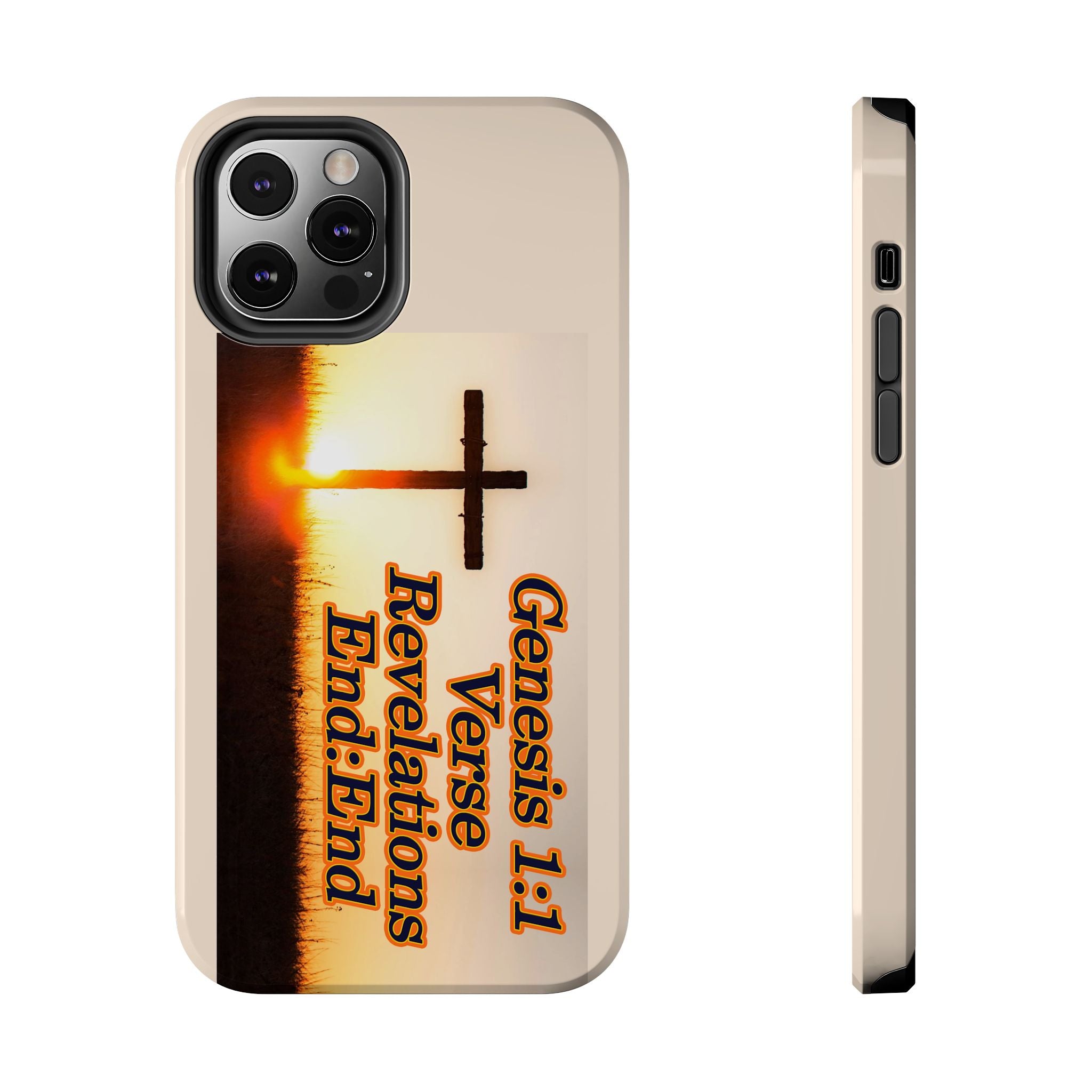 Genesis 1:1 Verse Revelations End:End / Tough Phone Case