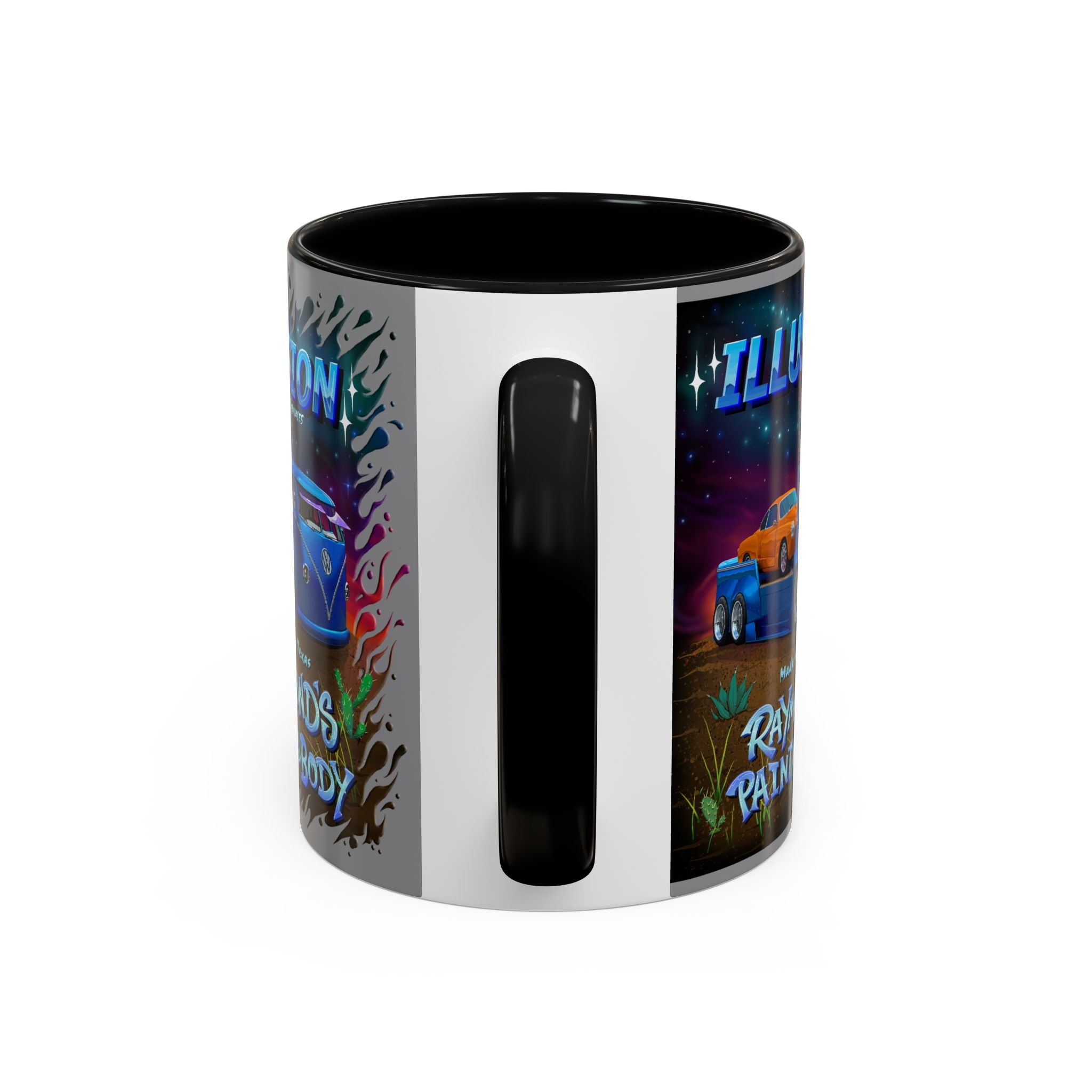 Raymond's Paint & Body Logo / Accent Coffee Mug 11/15oz