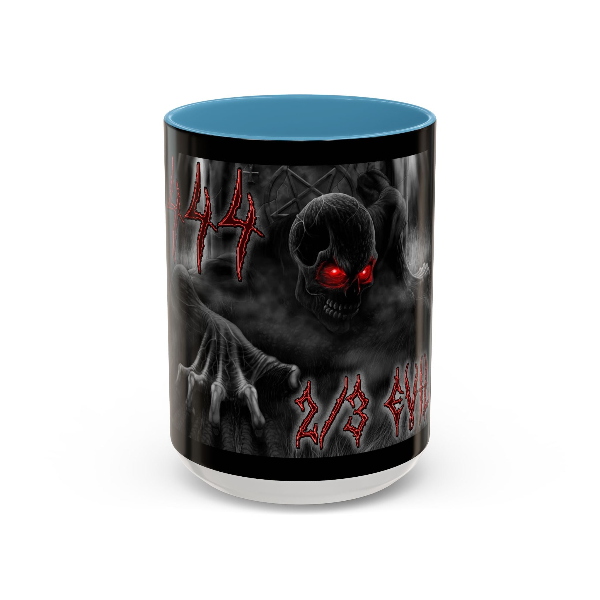 2/3 Evil Demon / Accent Coffee Mug 11/15oz