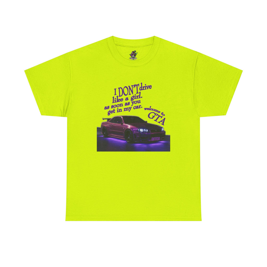 I Don't Drive Like a Girl Purple