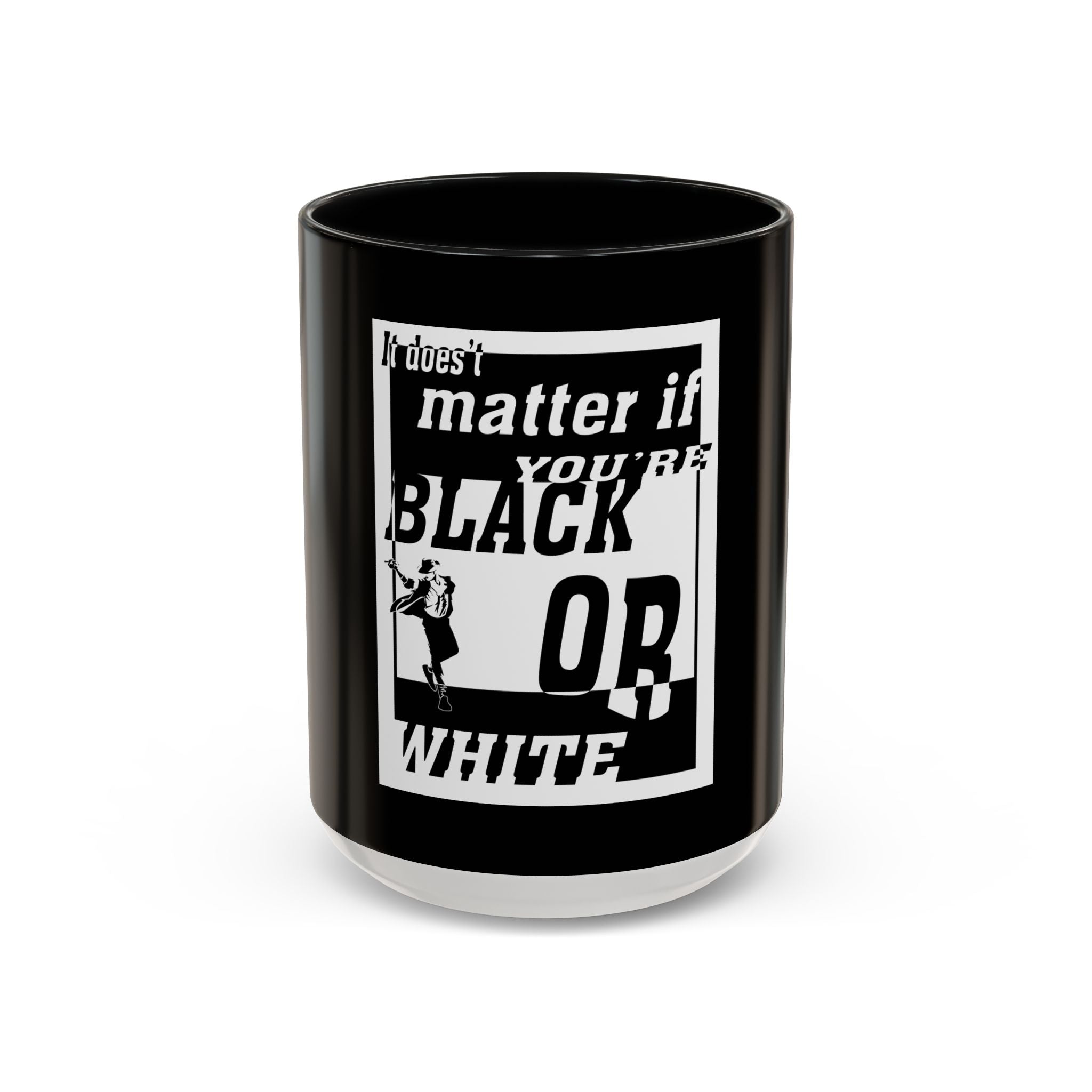 Black Or White / Accent Coffee Mug 11/15oz