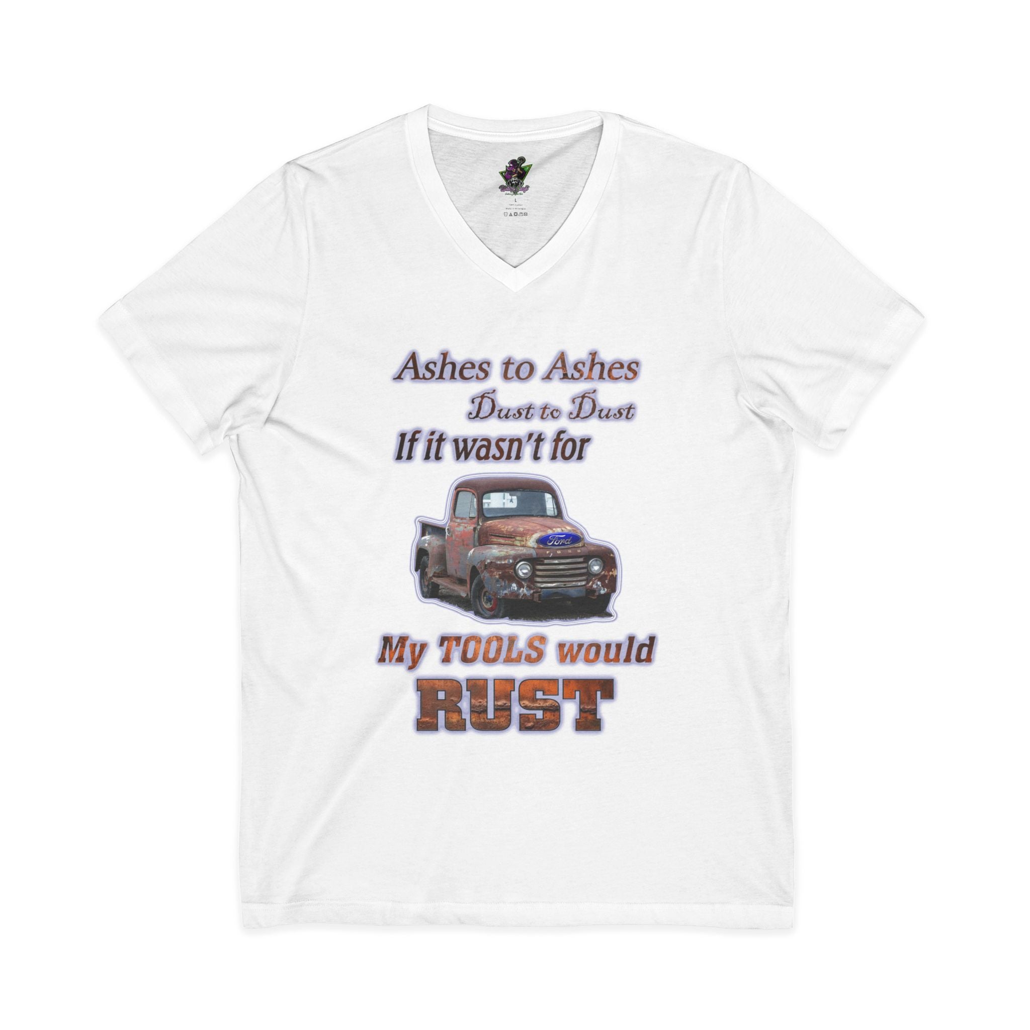 Ashes To Ashes Dust To Dust / V-Neck Tee