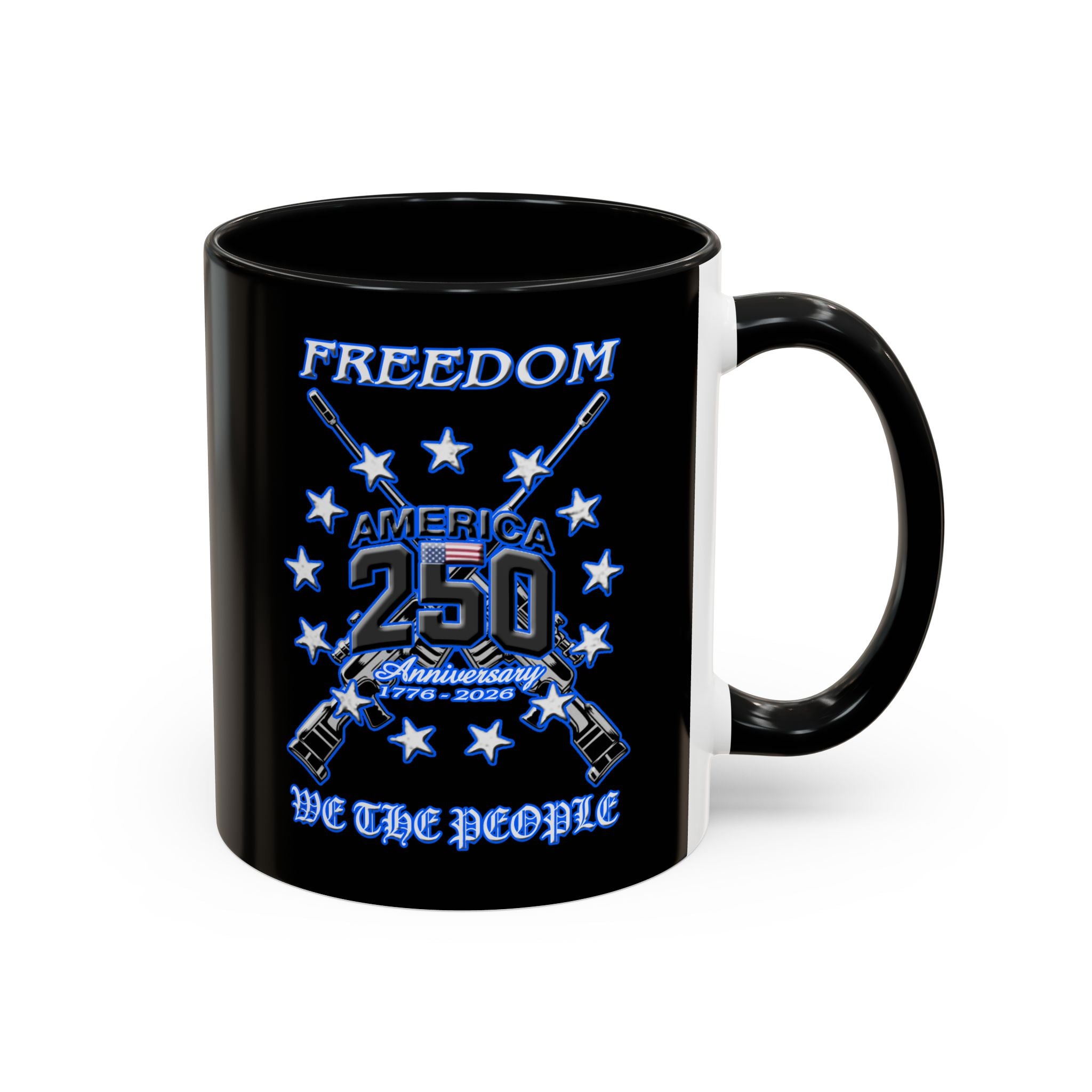 250 Anniversary Freedom 1776–2026 / Accent Coffee Mug 11/15oz