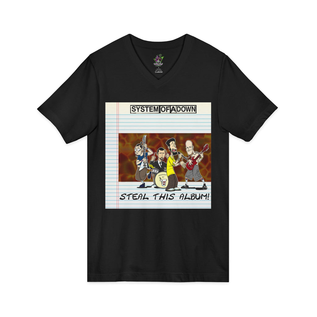 SOAD Steal This Album F&B / V Neck Tee
