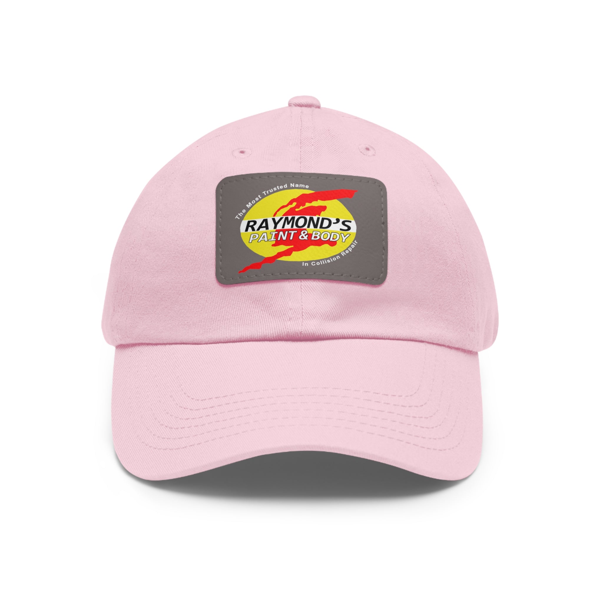 Raymond's Paint & Body Logo / Leather Patch Hat