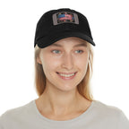 American Brick Flag / Leather Patch Hat