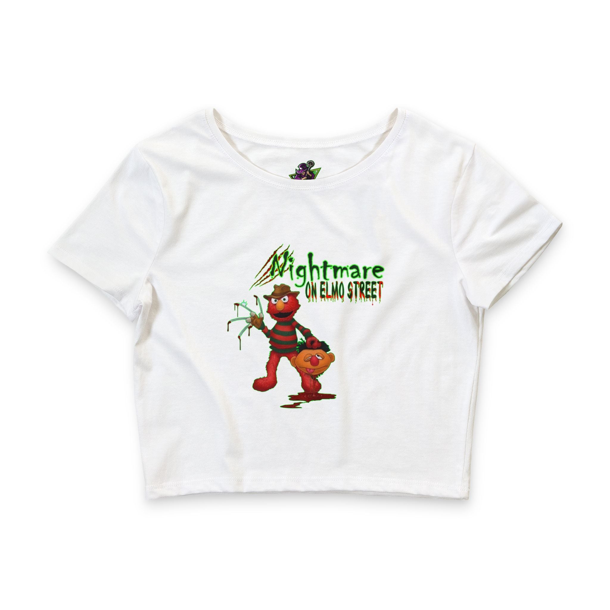 Nightmare on Elmo Street / Crop Top