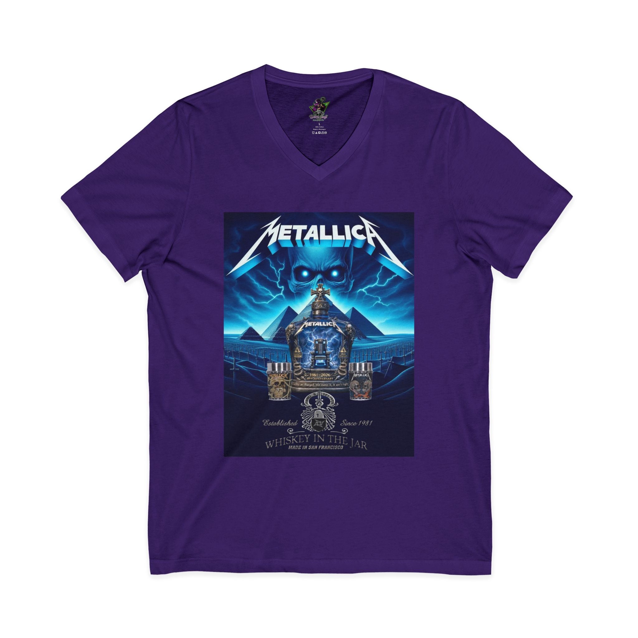 Metallica Whiskey in Jar / V-Neck Tee
