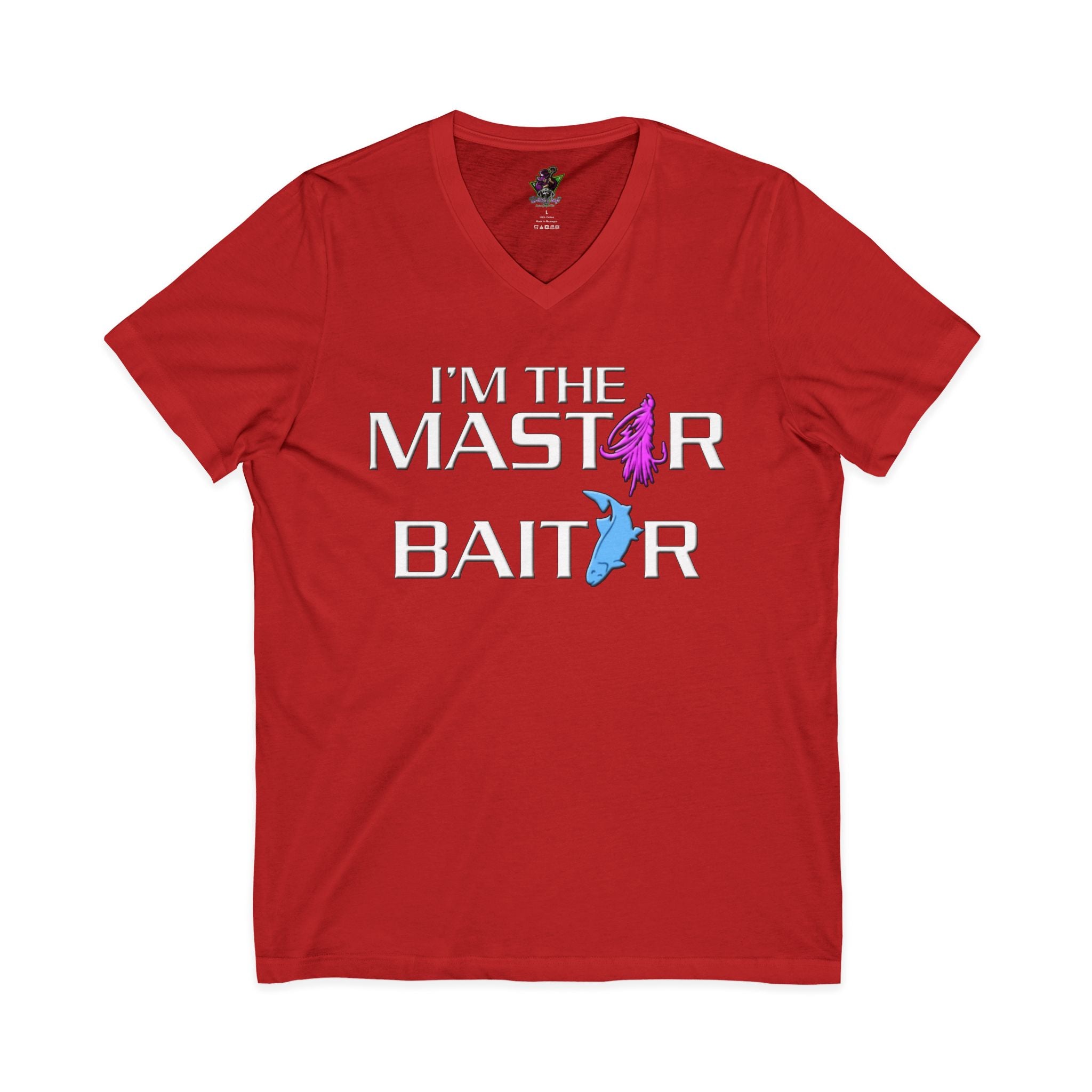 The Master Baiter / V-Neck Shirt