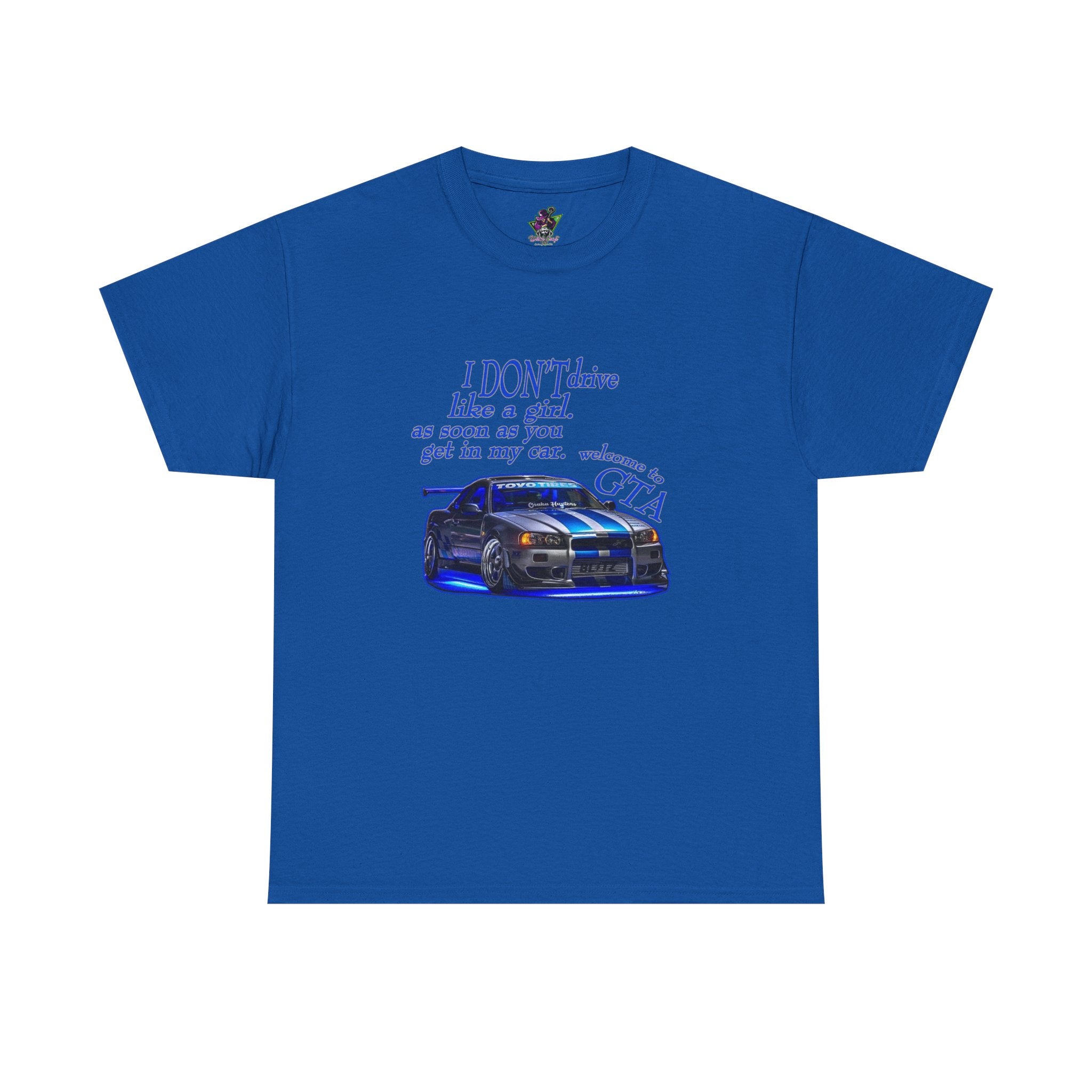 I Don't Drive Like A Girl Blue