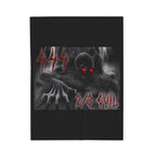 2/3 Evil Demon / Velveteen Plush Blanket