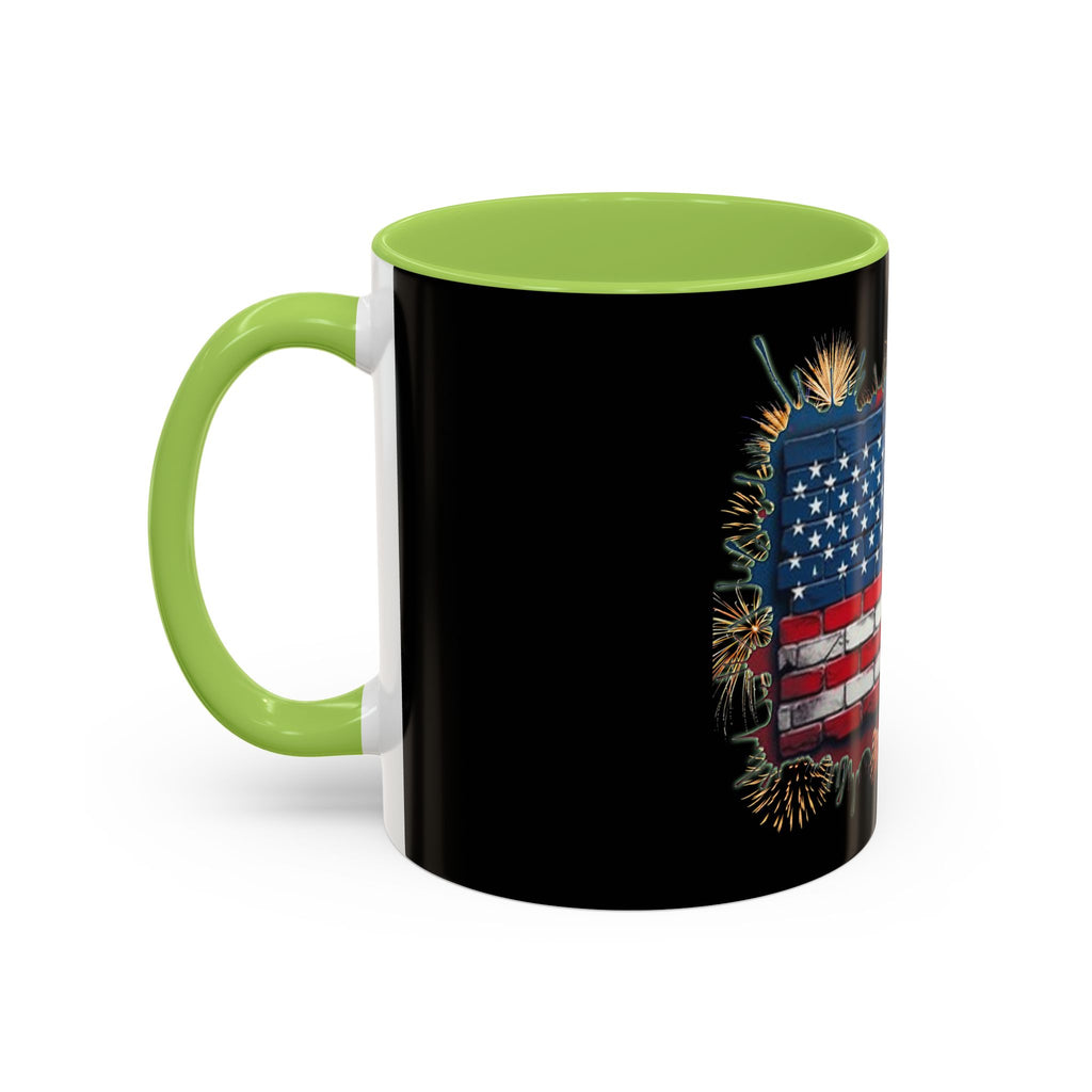 American Brick Flag / Accent Coffee Mug 11/15oz