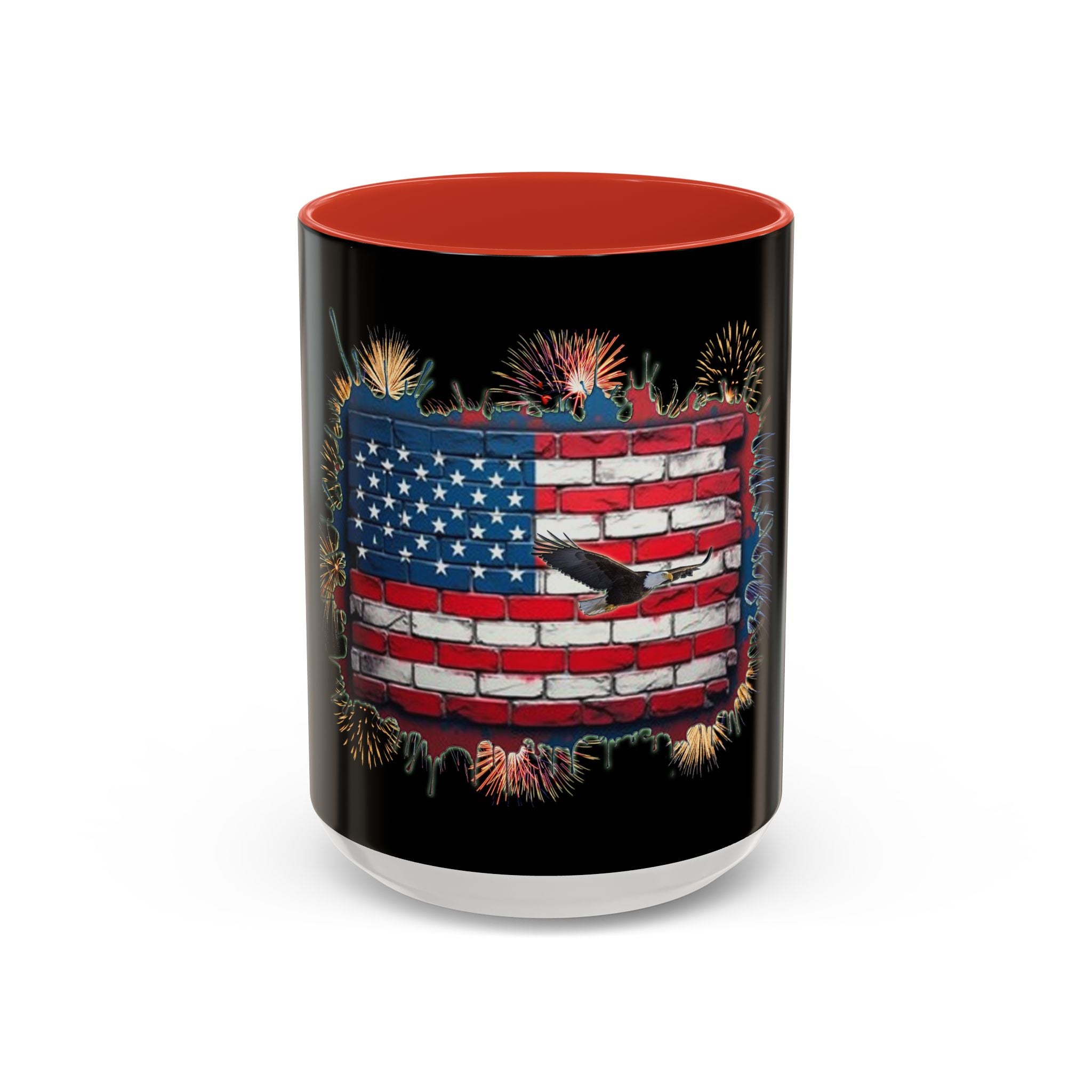 American Brick Flag / Accent Coffee Mug 11/15oz