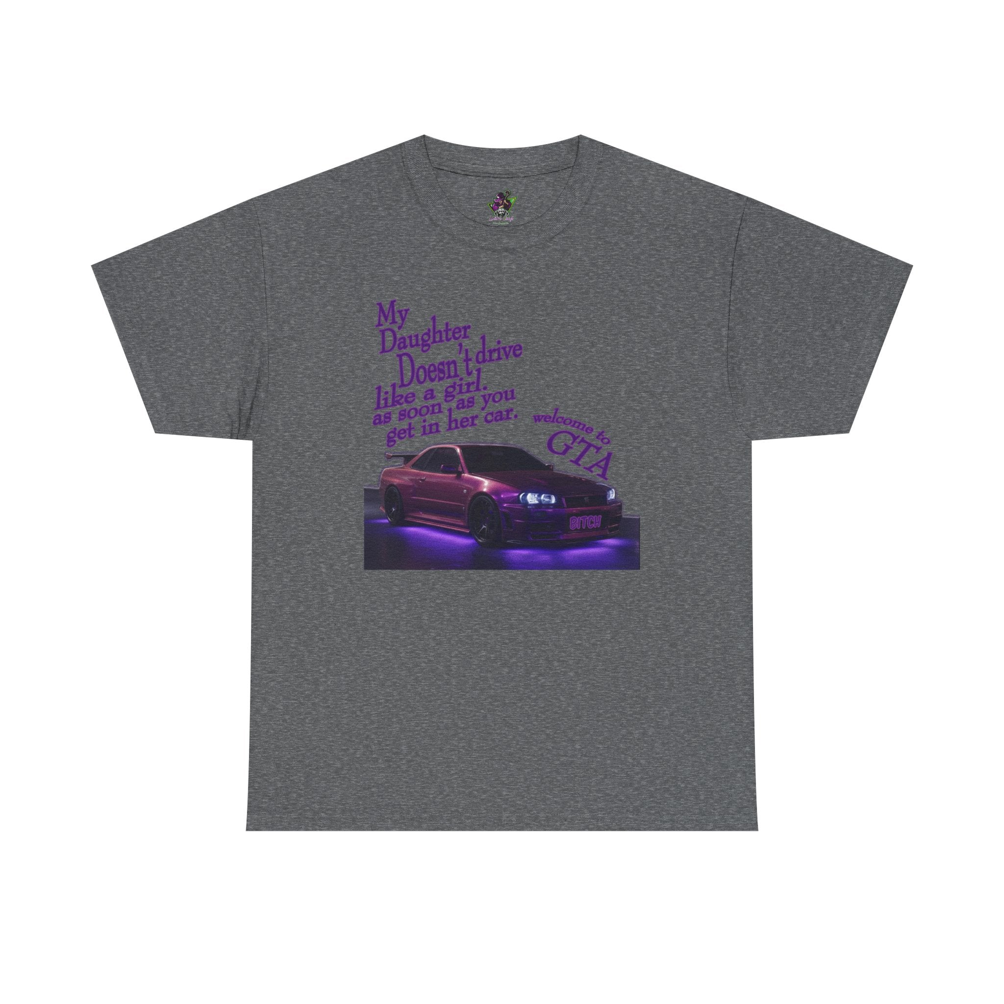 Daughter Doesn't Drive Like A Girl Purple
