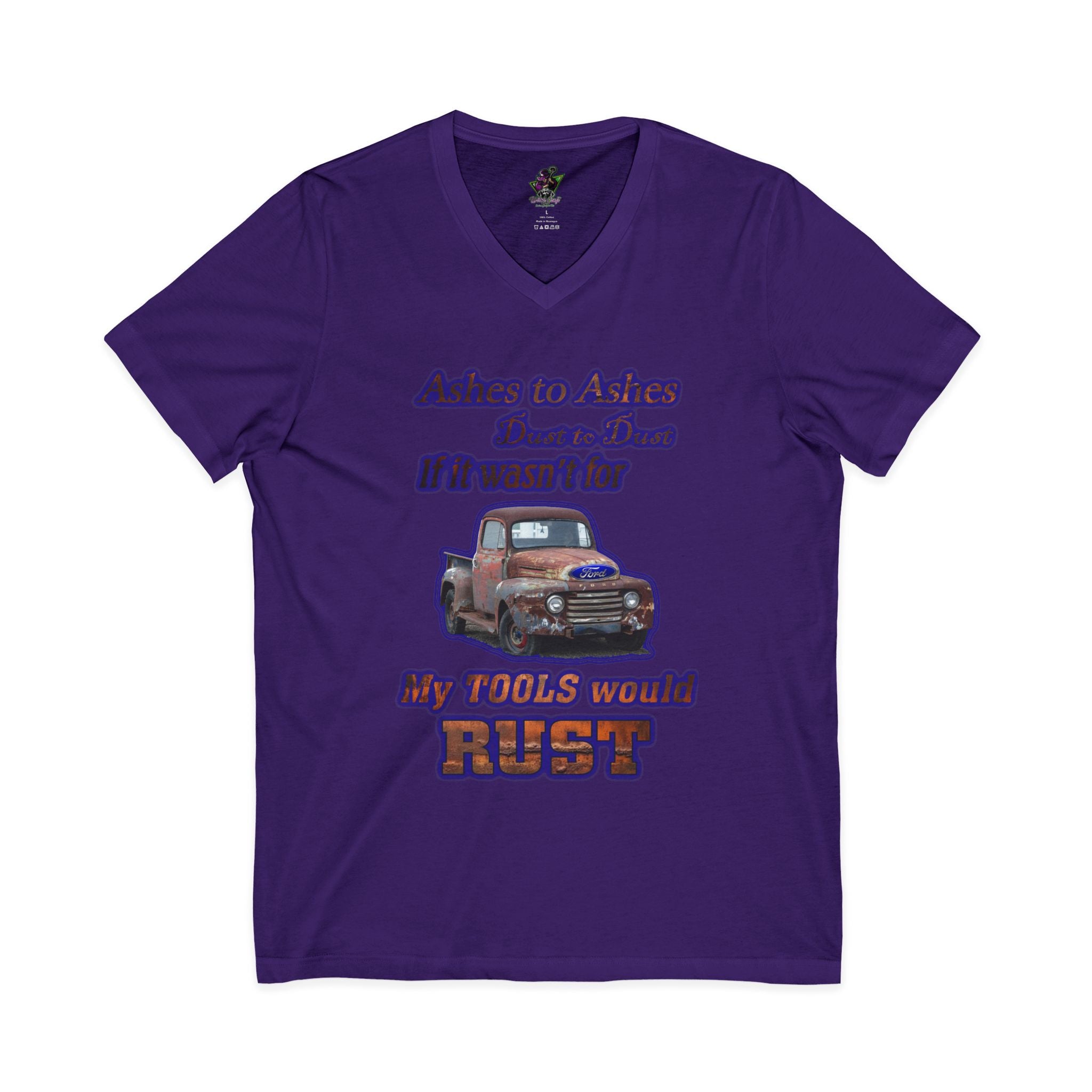 Ashes To Ashes Dust To Dust / V-Neck Tee