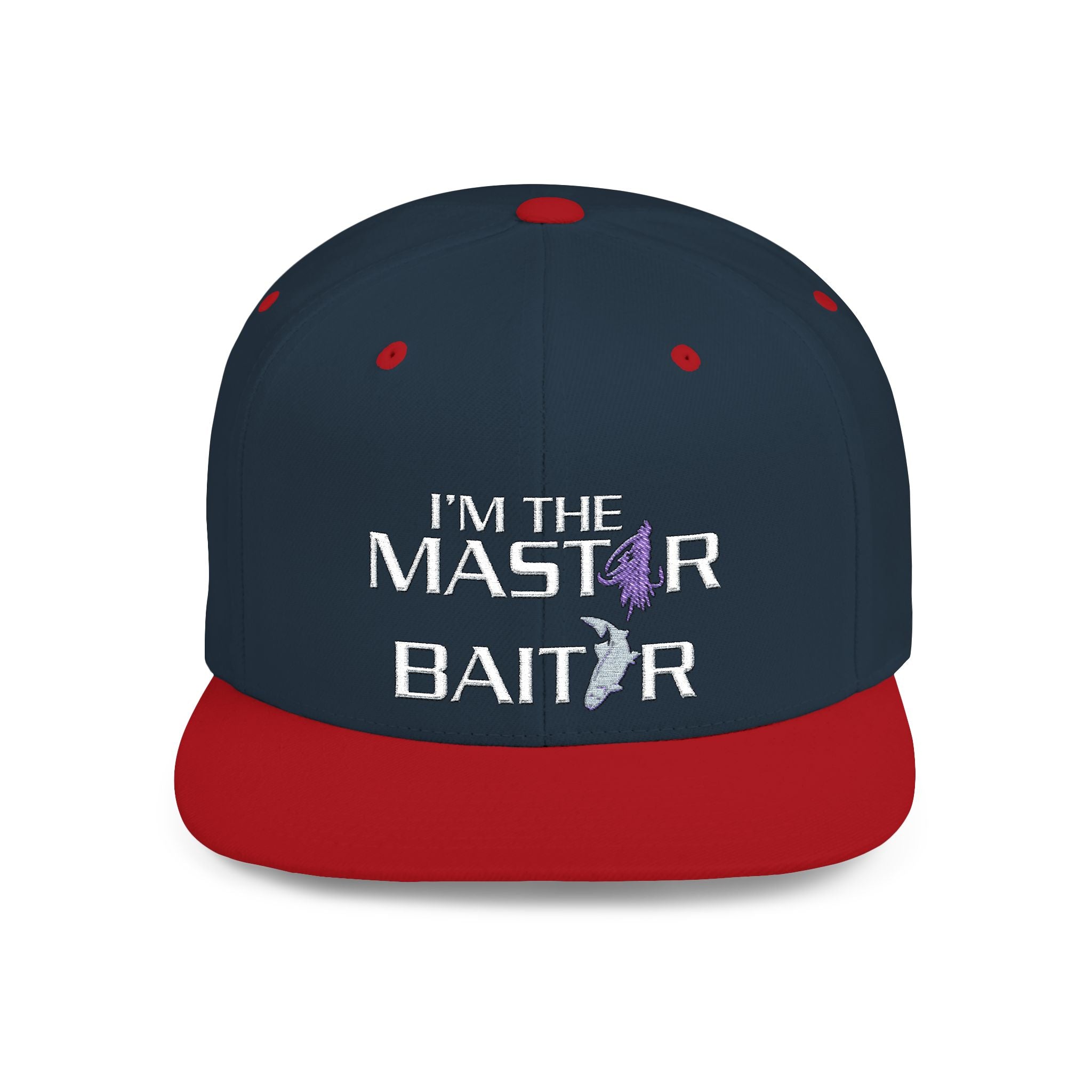 The Master Baiter / Flat Bill Snapback