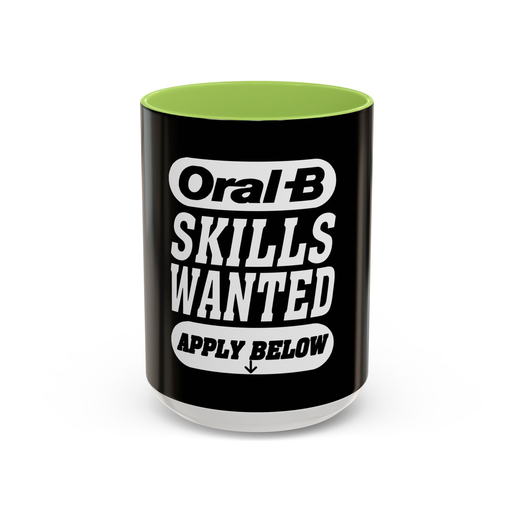 Oral-B Skills Wanted /Accent Coffee Mug 11/15oz