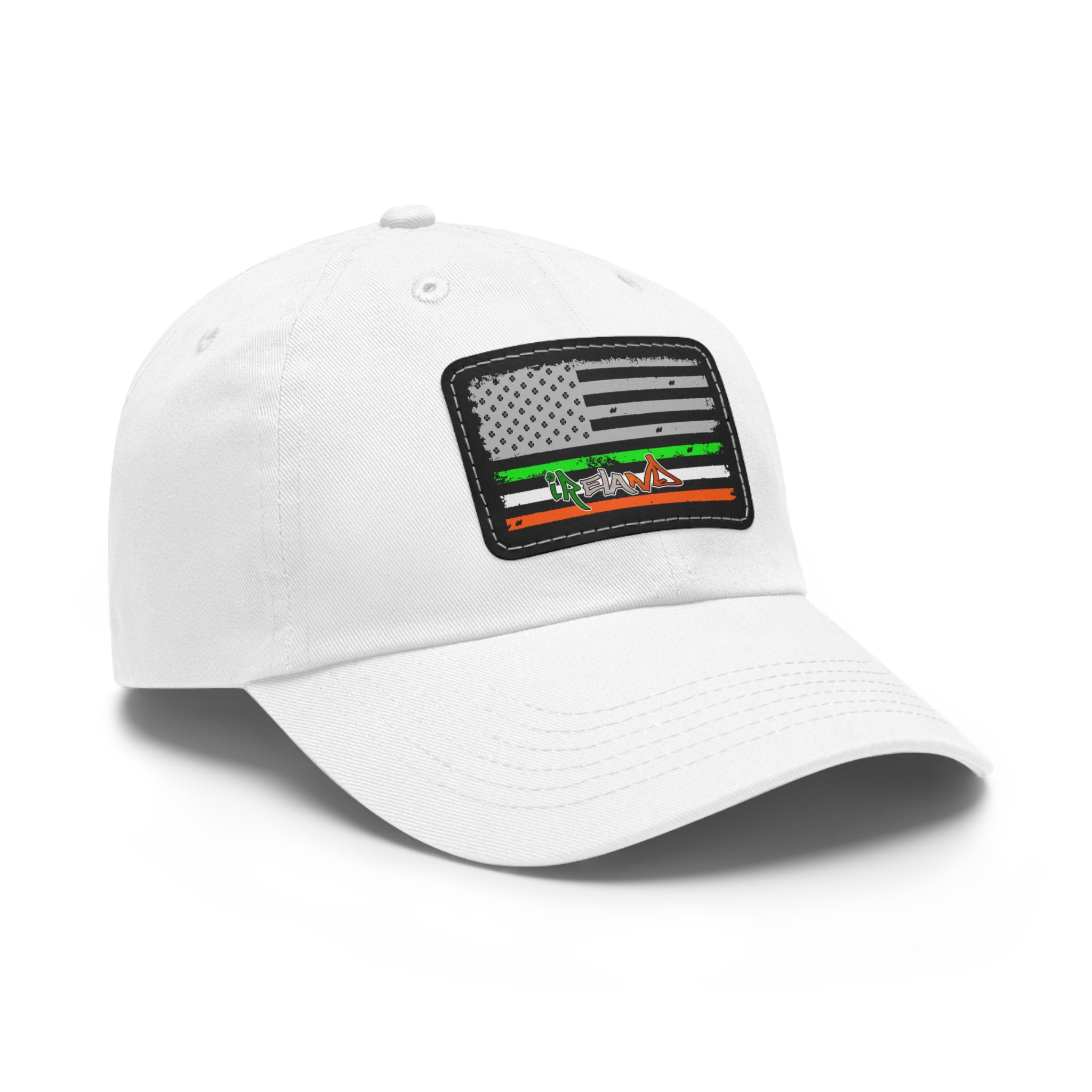 American/Ireland Flag / Leather Patch
