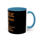 Coffee Spelled Backwards Is EEFFOC / Accent Coffee Mug 11/15oz