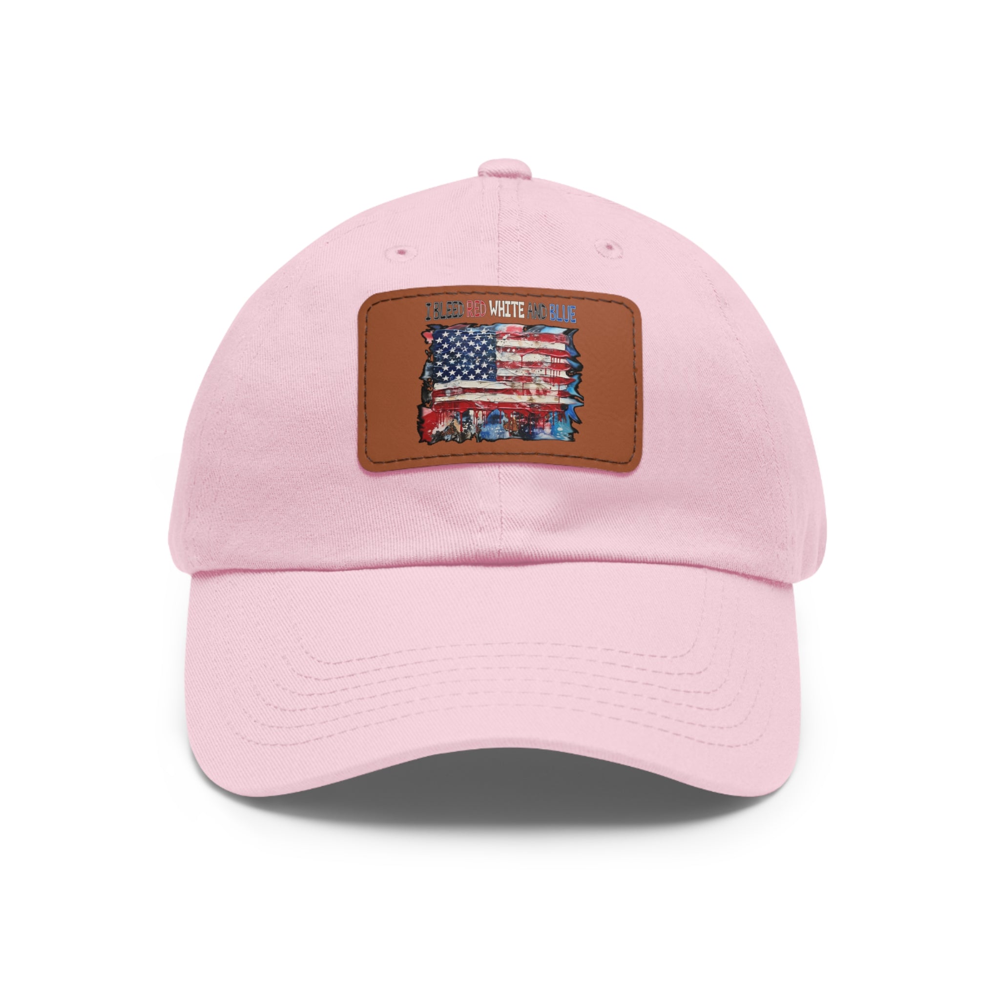 I Bleed Red White and Blue / Leather Patch