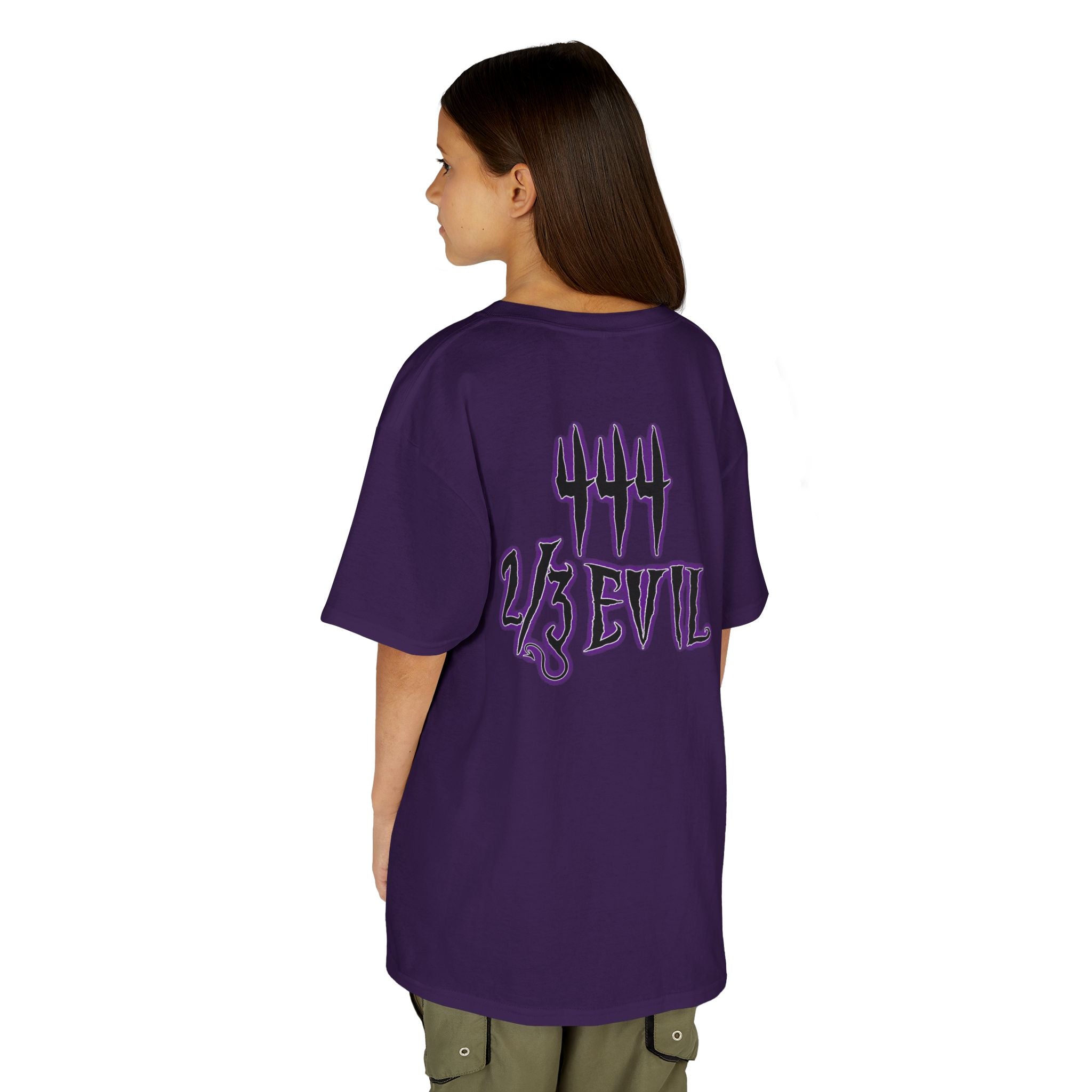 2/3 Evil Gothic Purple Script / Youth