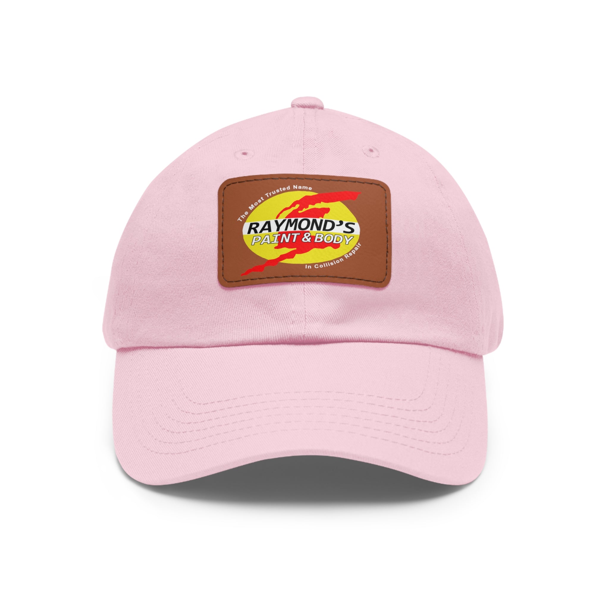 Raymond's Paint & Body Logo / Leather Patch Hat