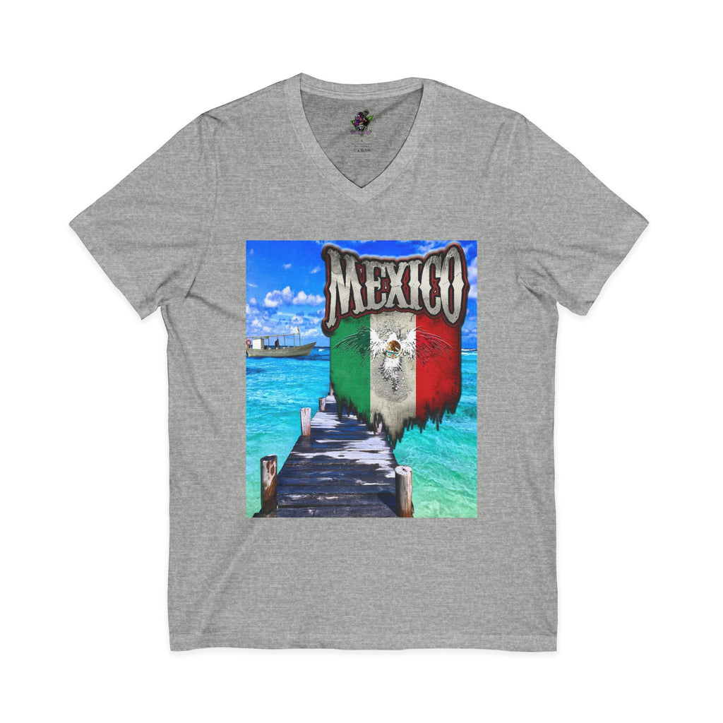Mexico Beach / V-Neck Tee