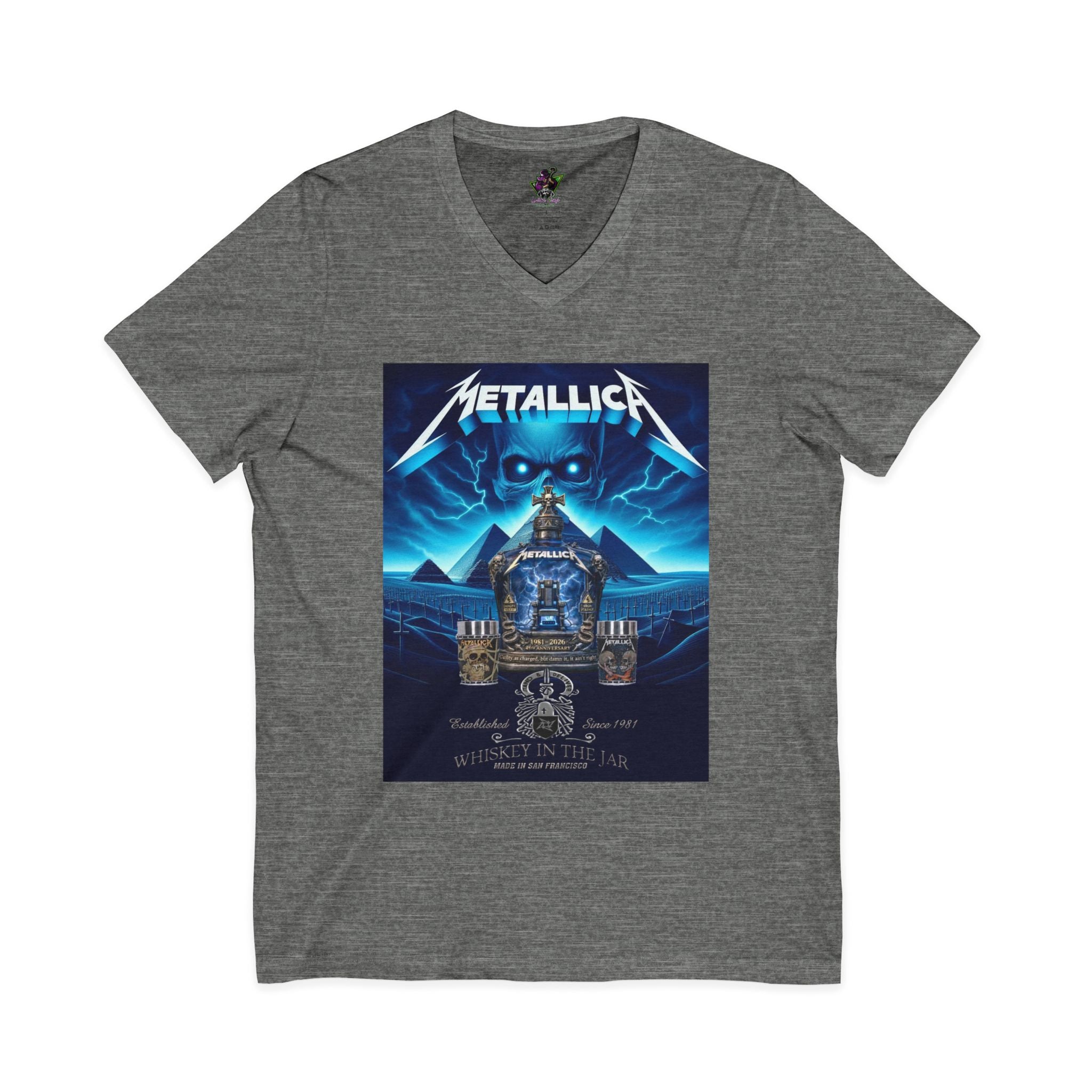 Metallica Whiskey in Jar / V-Neck Tee