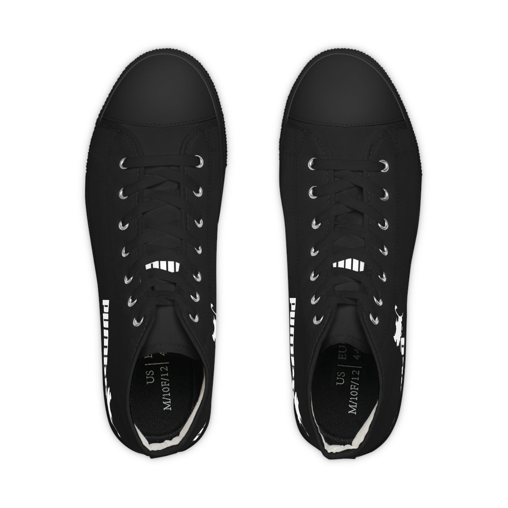 Pumba / Black White High Top Sneakers
