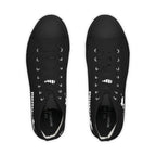 Pumba / Black White High Top Sneakers