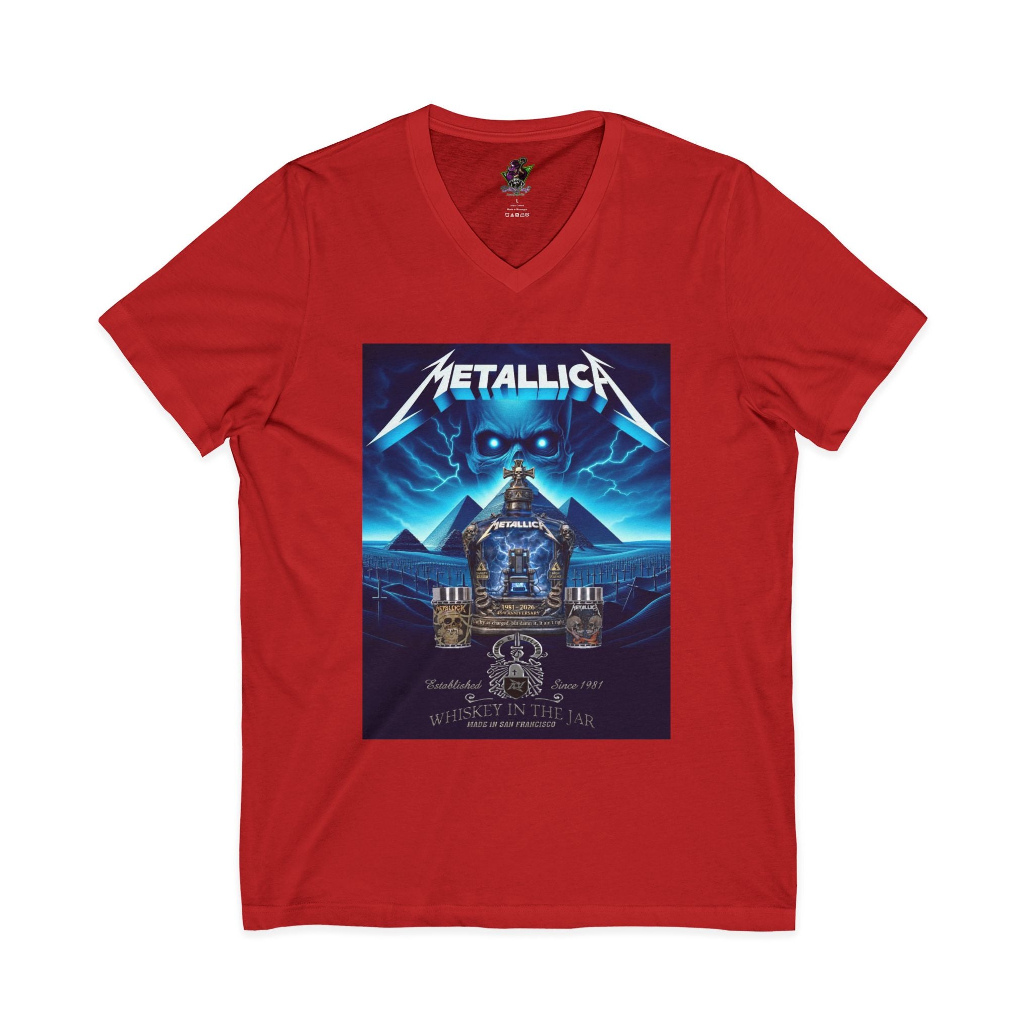 Metallica Whiskey in Jar / V-Neck Tee