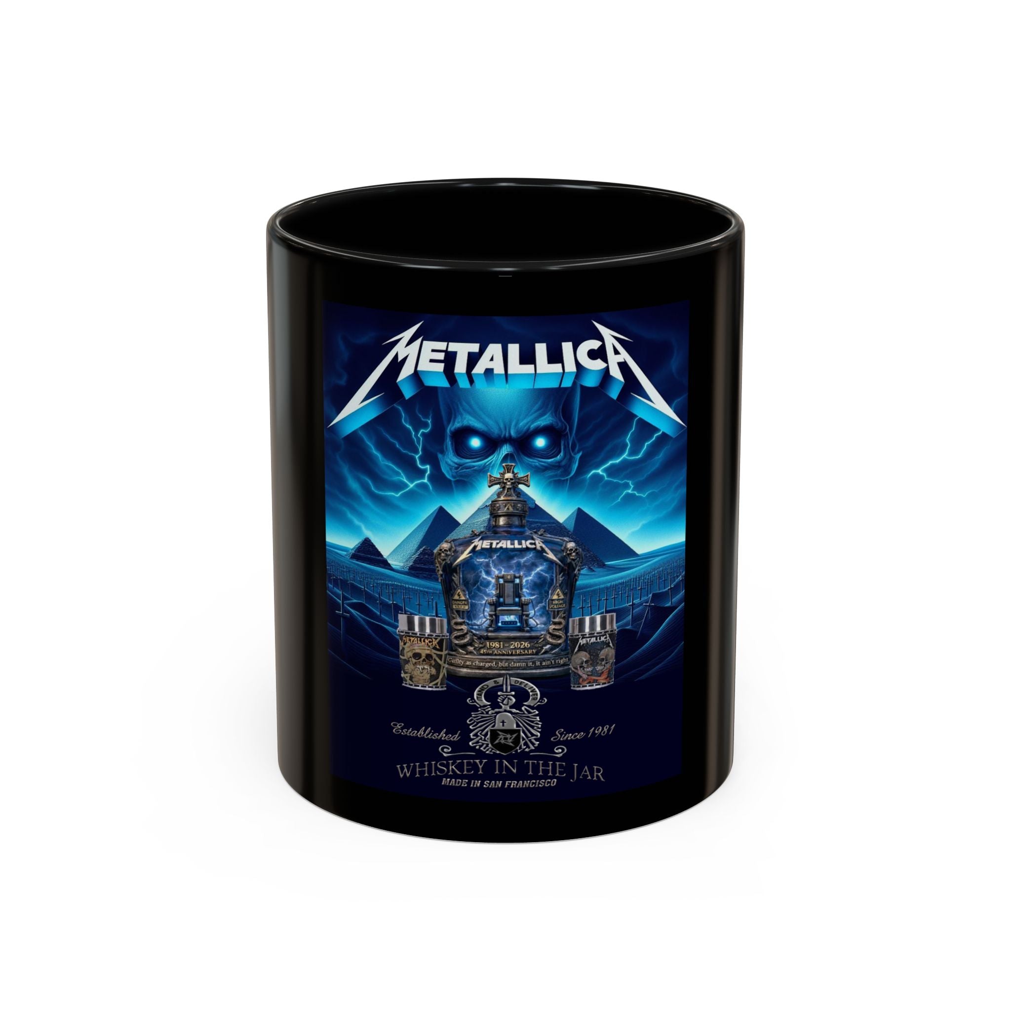 Metallica Whiskey in Jar / Accent Coffee Mug 11/15oz