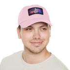 USA Graffiti / Leather Patch Hat