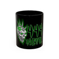 2/3 Evil Punk Skull / Accent Coffee Mug 11/15oz