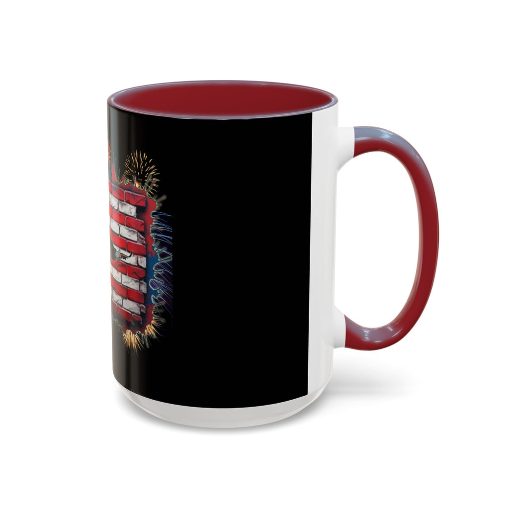 American Brick Flag / Accent Coffee Mug 11/15oz