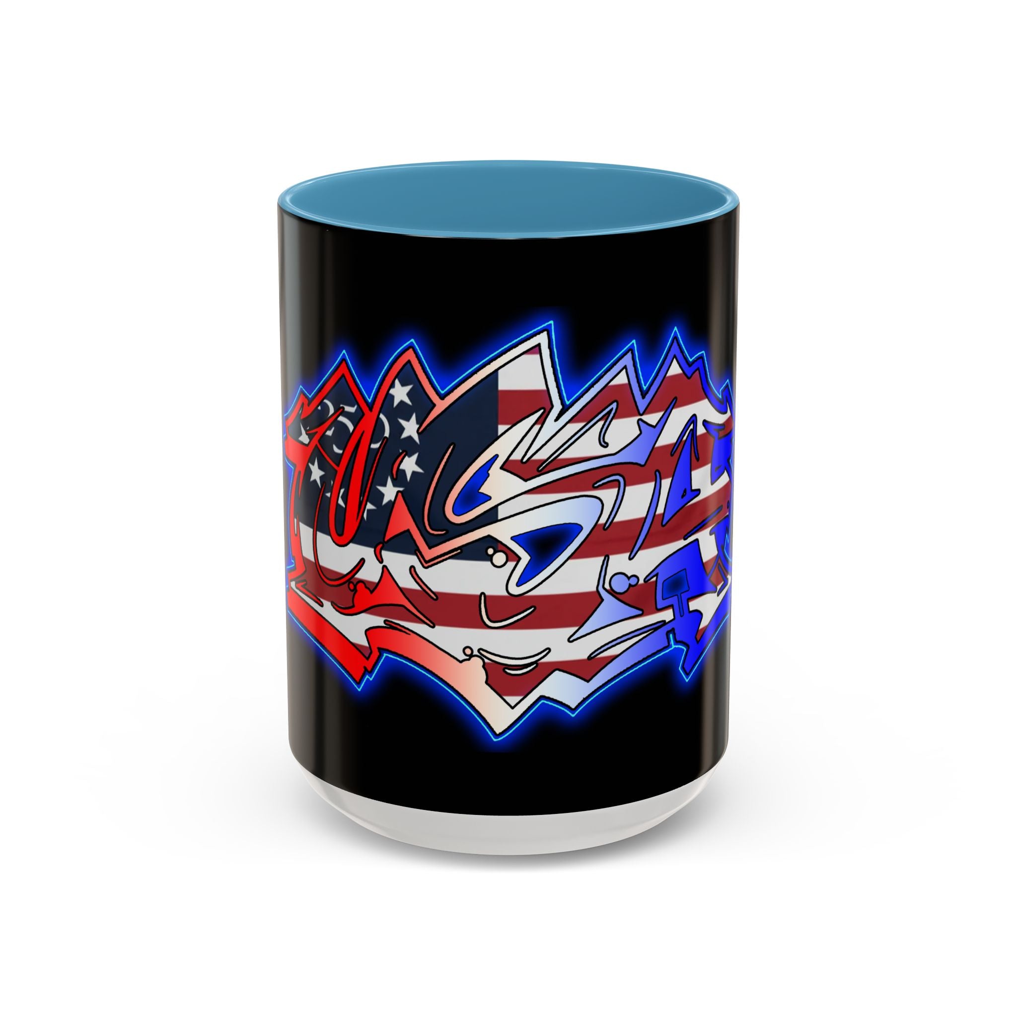 USA Graffiti / Accent Coffee Mug 11/15oz