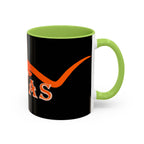 Texas Longhorns 2 / Accent Coffee Mug 11/15oz