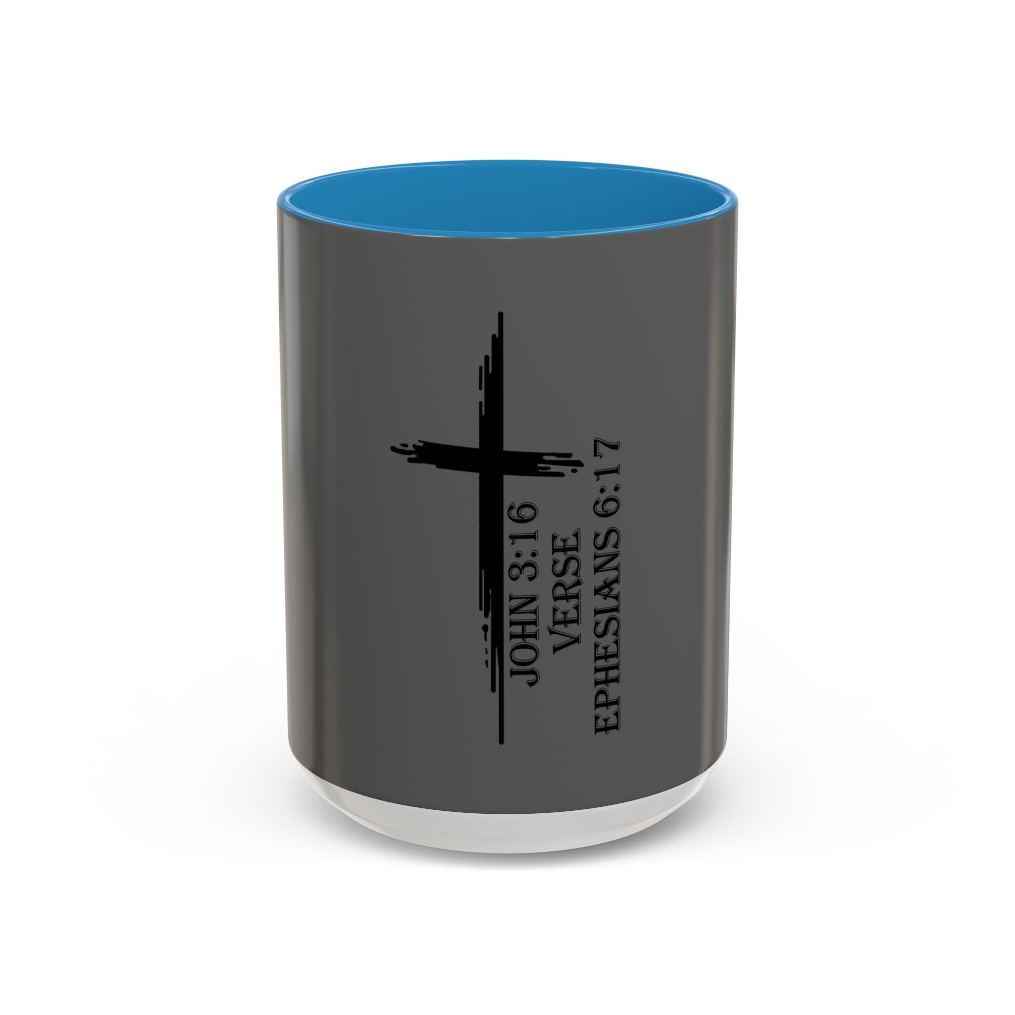 John 3:16 / Ephesians 6:17 / Accent Coffee Mug 11/15oz