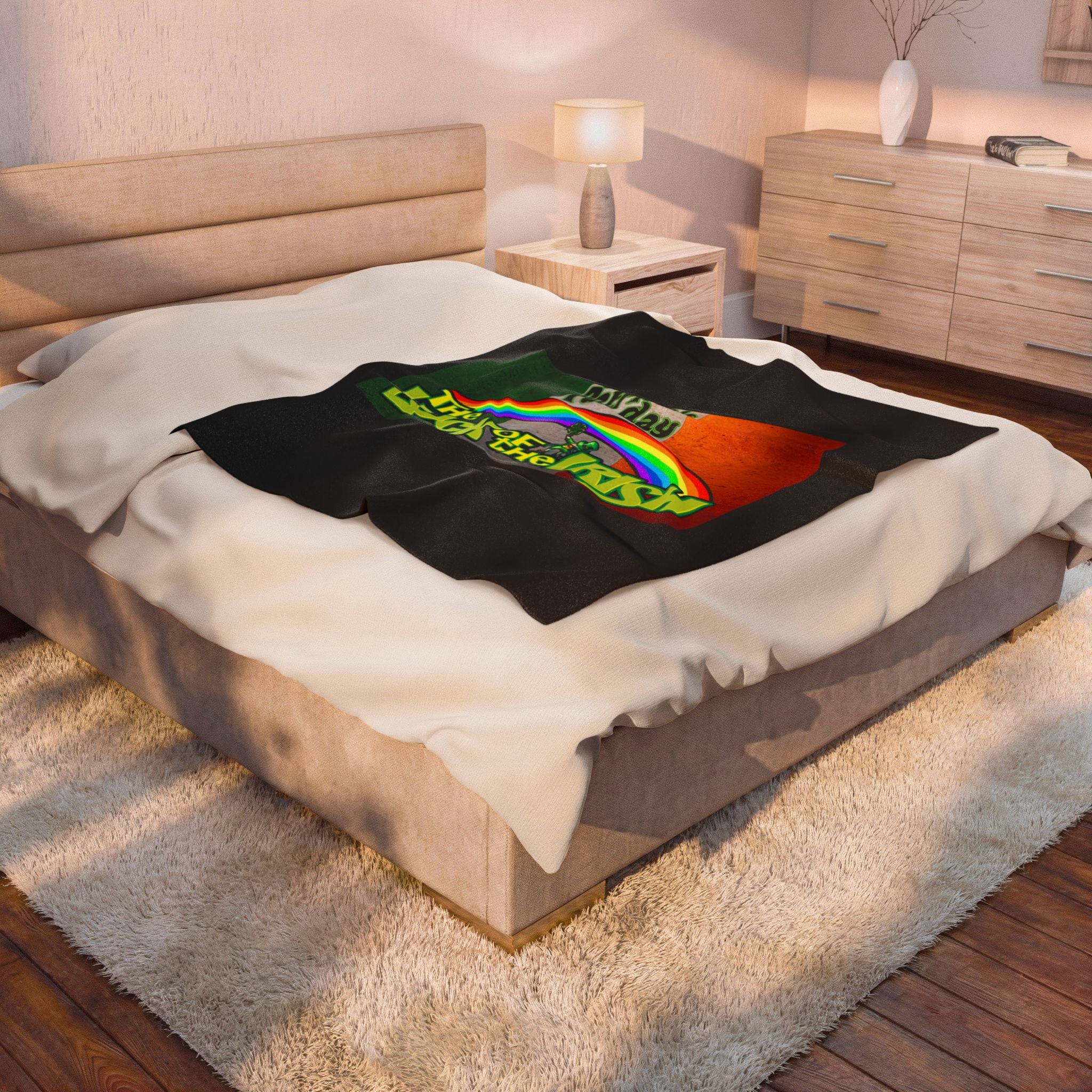 Luck Of The Irish / Velveteen Plush Blanket