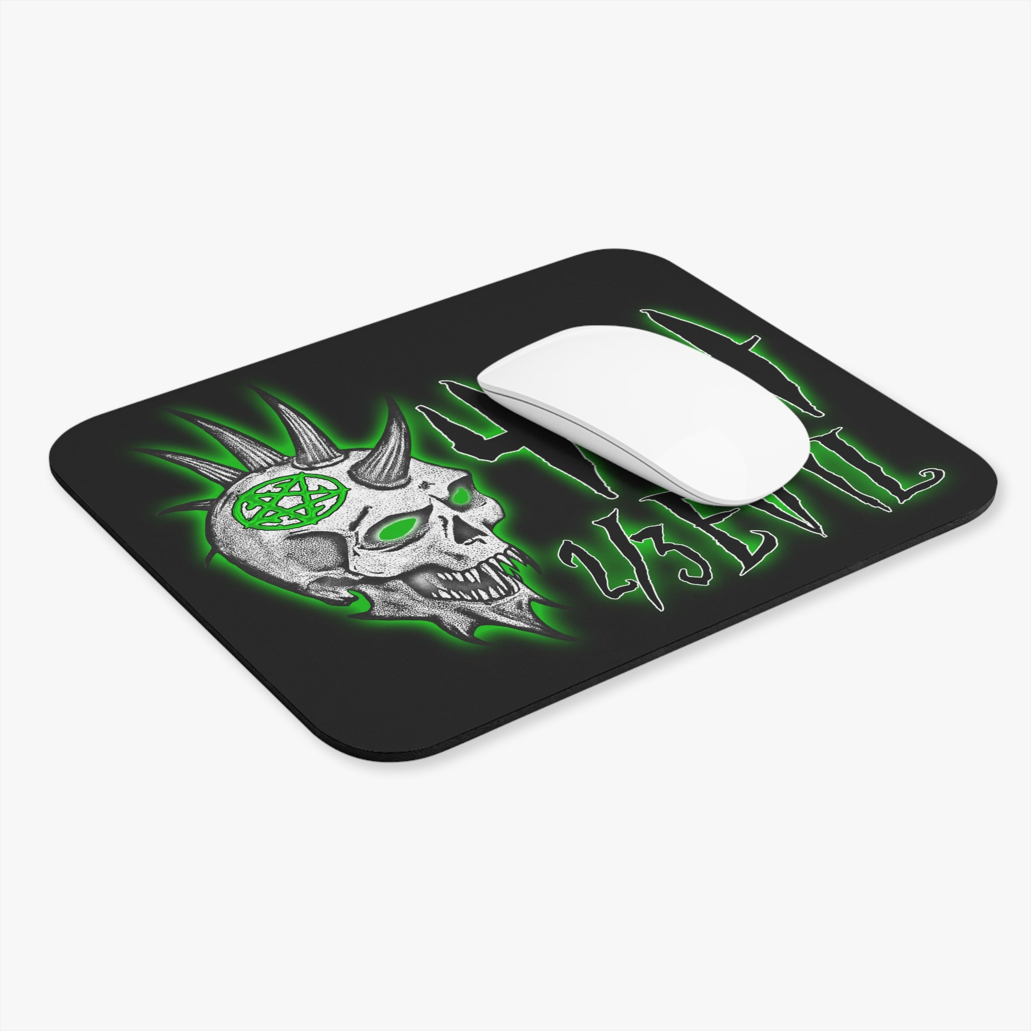2/3 Evil Punk Skull / Gaming Mouse Pad
