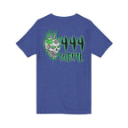 2/3 Evil Punk Skull / V-Neck Shirt