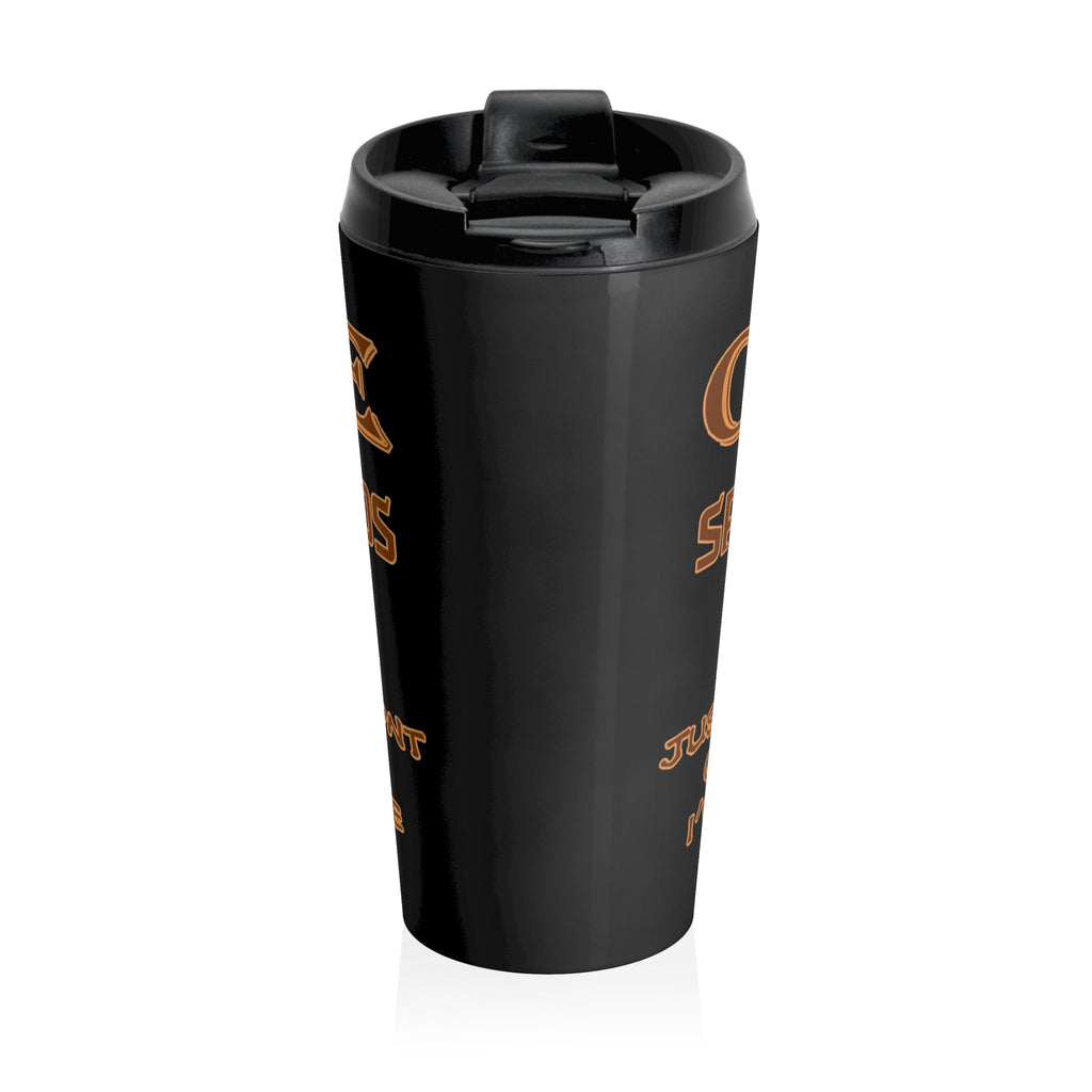 Coffee Spelled Backward is EEFFOC /Travel Mug