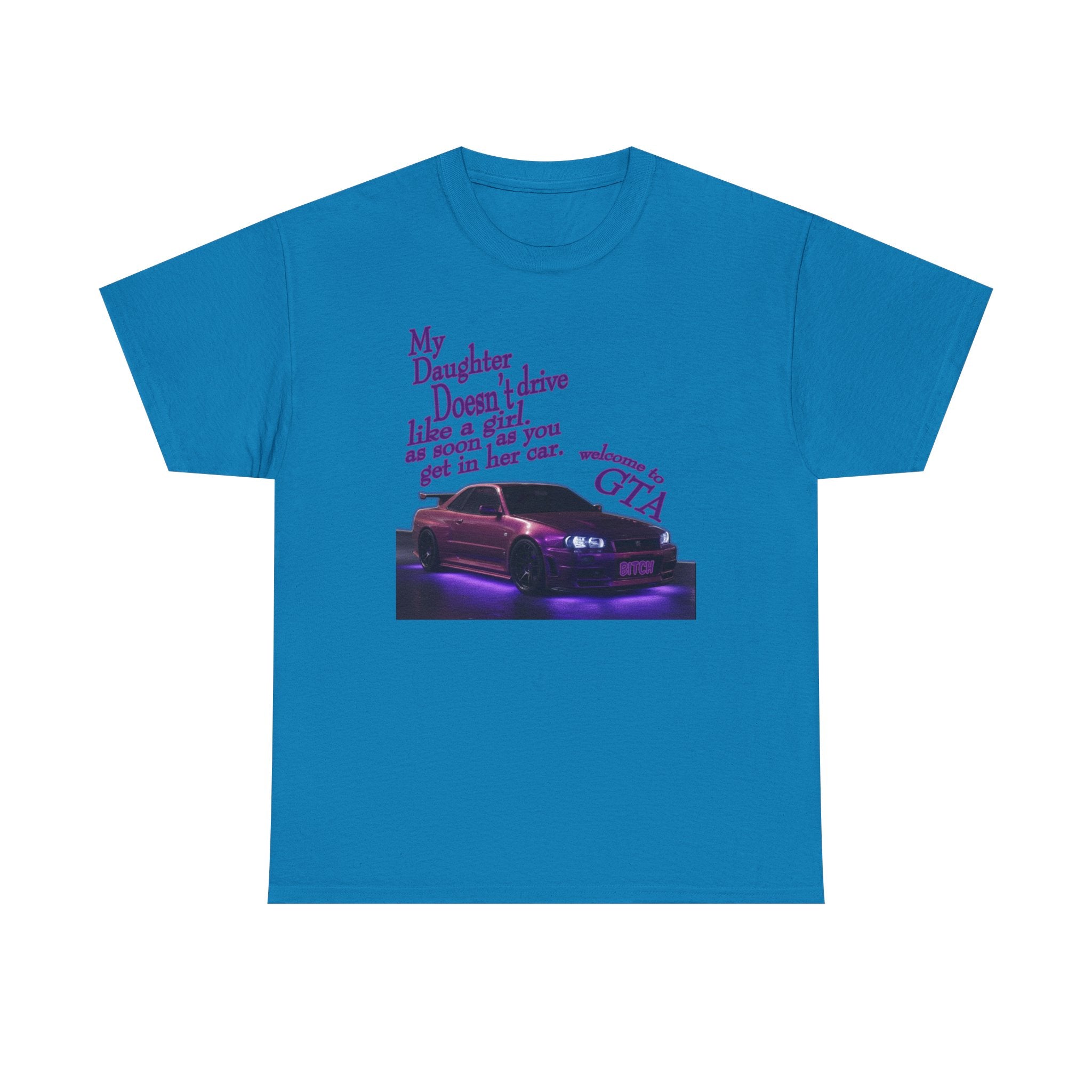 Daughter Doesn’t Drive Like A Girl Purple