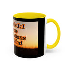 Genesis 1:1 / Revelations End:End / Coffee Mug 11/15oz