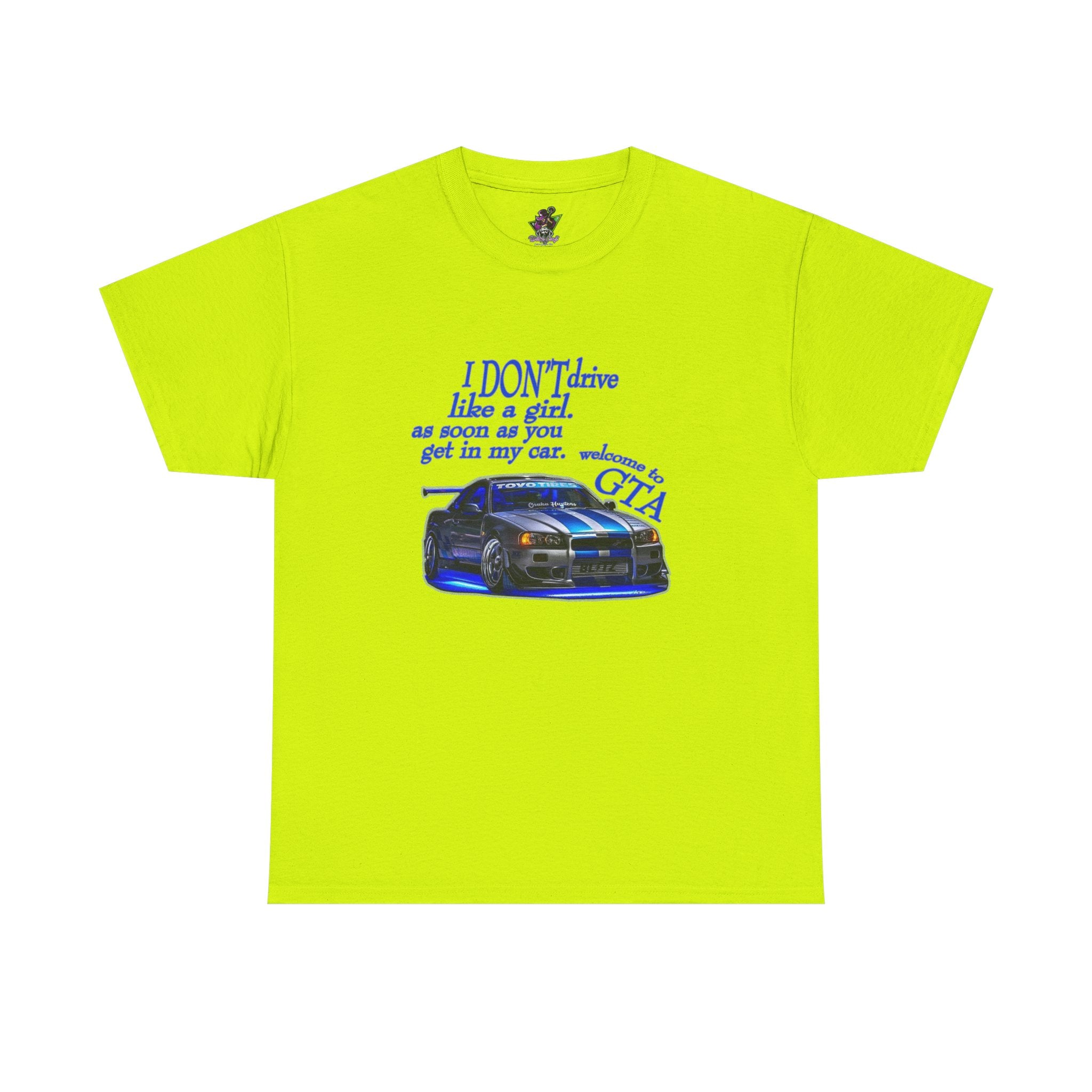 I Don't Drive Like A Girl Blue
