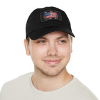 American Brick Flag / Leather Patch Hat