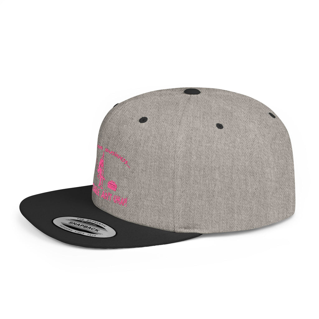 Mind Your Business Girl Stripper / Flat Bill Snapback