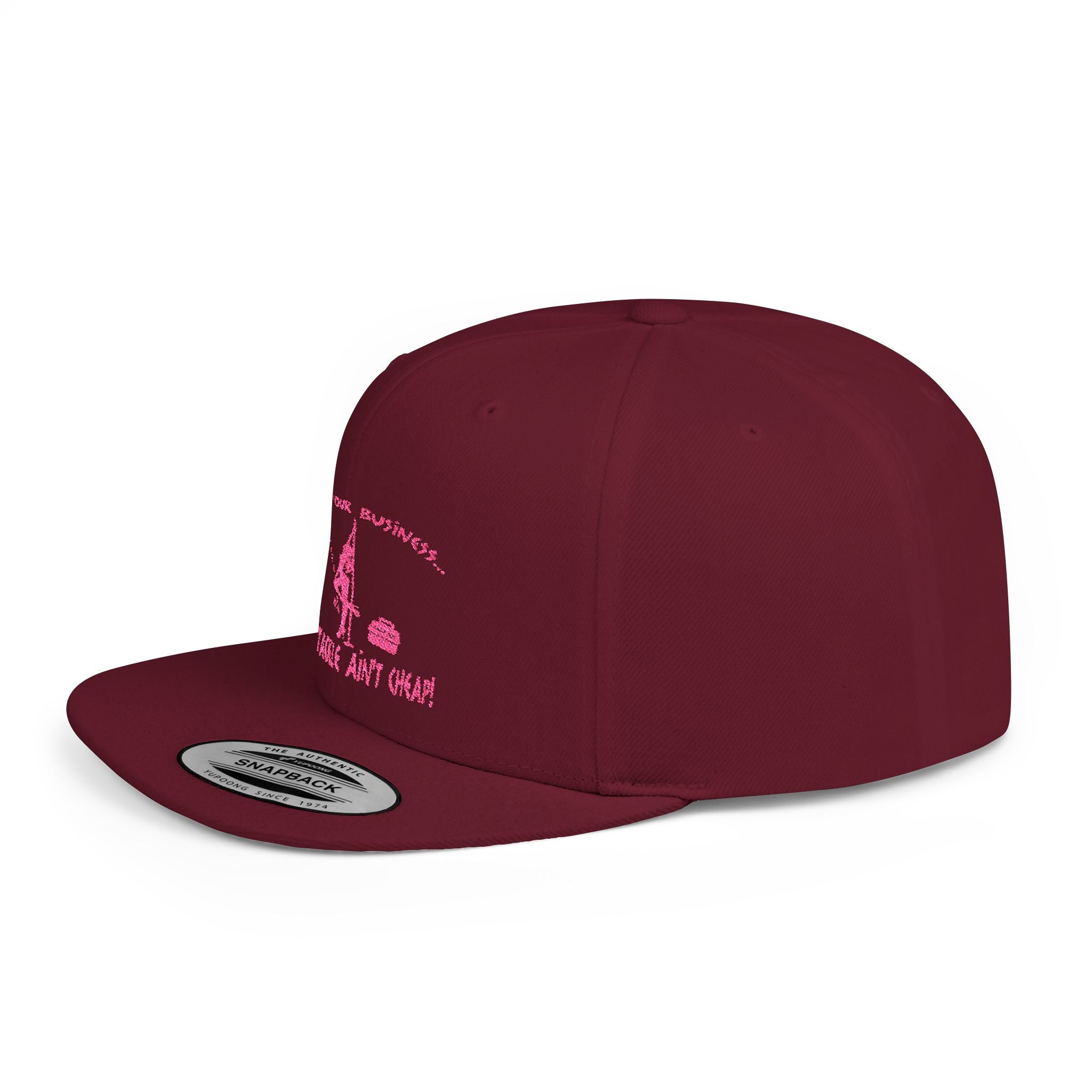 Mind Your Business Girl Stripper / Flat Bill Snapback