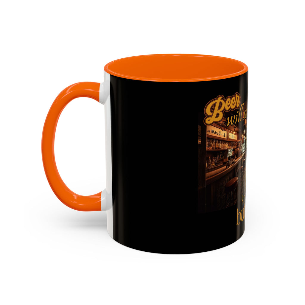 Beer Will Save The World / Accent Coffee Mug 11/15oz