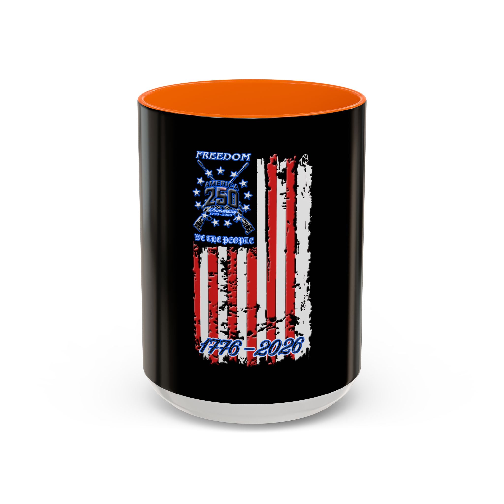 250th Anniversary Flag / Accent Coffee Mug 11/15oz